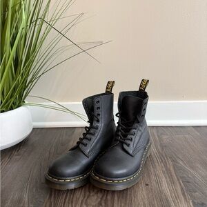 Dr. Martens Black Lace-Up Boots